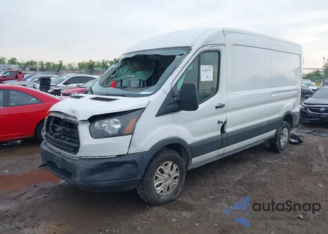2018 Ford Transit-250 из США, поврежденный, VIN 1FTYR2CM9JKB14054